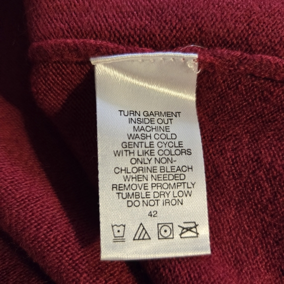 Hampshire Studio Luxelon Zip Neck Adorned Sweater - Picture 4 of 7